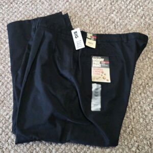 St. John's Bay Pleated Worry Free Pants Big & Tall 54x29 Releases Propels Stains